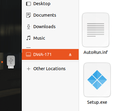Set D-Link DWA 171 As Wireless Device and not as USB Stick on Ubuntu